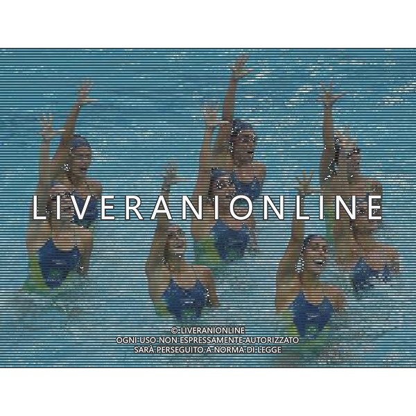 Giochi della XXXI Olimpiade Rio de Janeiro04/08/2016 nella foto allenamenti prima dell\'inizio delle olimpiadi del nuoto sincronizzato e tuffi FOTO MASSIMILIANO VITEZ-AG ALDO LIVERANI 