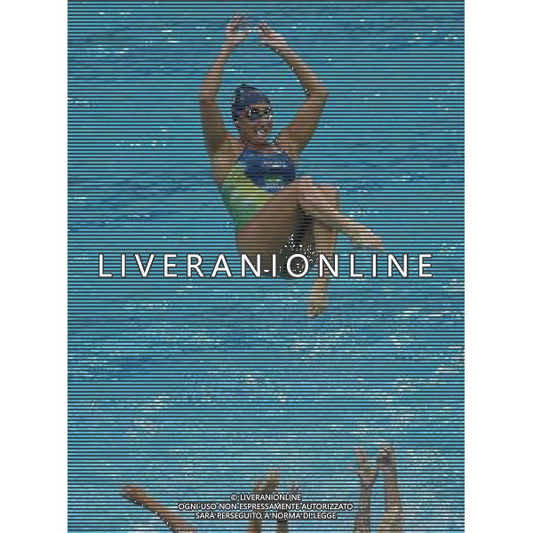 Giochi della XXXI Olimpiade Rio de Janeiro04/08/2016 nella foto allenamenti prima dell\'inizio delle olimpiadi del nuoto sincronizzato e tuffi FOTO MASSIMILIANO VITEZ-AG ALDO LIVERANI 