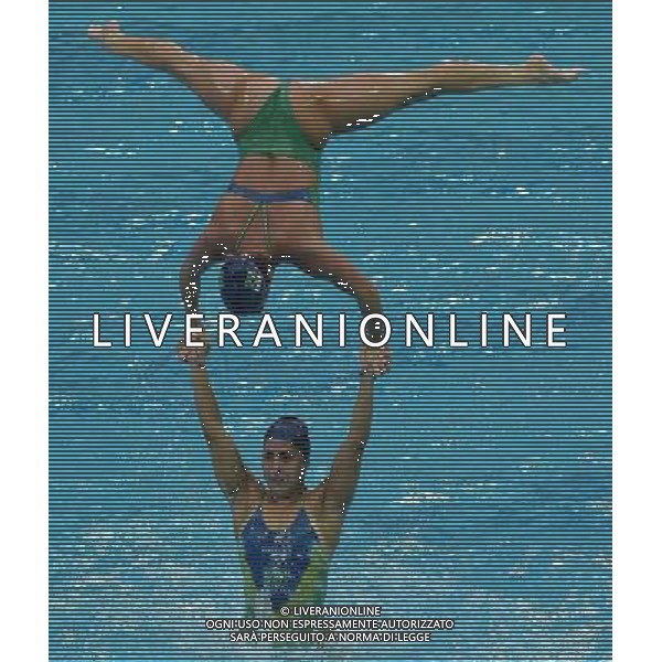 Giochi della XXXI Olimpiade Rio de Janeiro04/08/2016 nella foto allenamenti prima dell\'inizio delle olimpiadi del nuoto sincronizzato e tuffi FOTO MASSIMILIANO VITEZ-AG ALDO LIVERANI 
