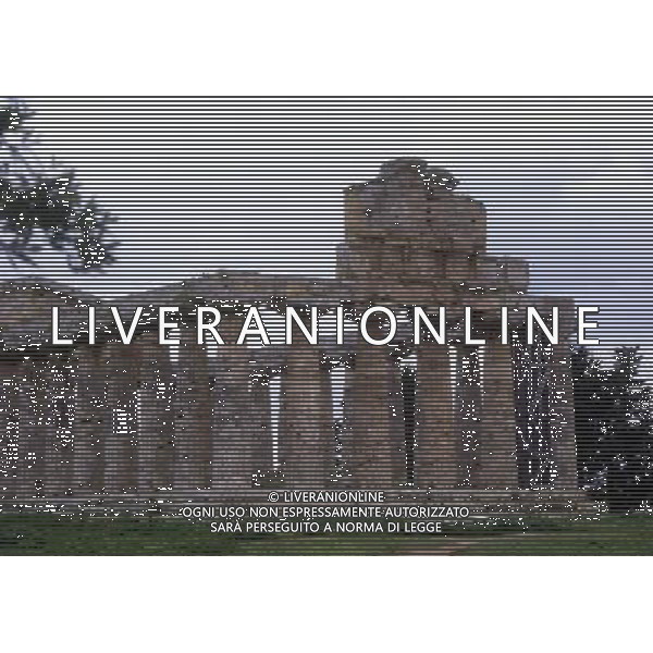 CAMPANIA -PAESTUM NELLA FOTO IL TEMPIO CERERE AG ALDO LIVERANI SAS