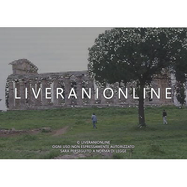 CAMPANIA -PAESTUM NELLA FOTO IL TEMPIO CERERE AG ALDO LIVERANI SAS