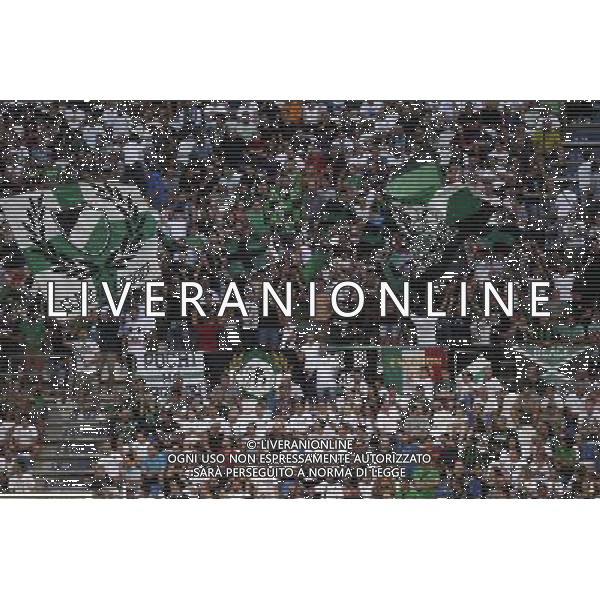 SASSUOLO - LUCERNA PRELIMINARI EUROPA LEAGUE 04 AGOSTO 2016 NELLA FOTO I TIFOSI ©GS/AGENZIA ALDO LIVERANI SAS