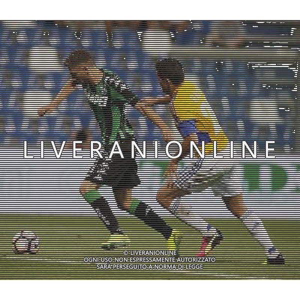 SASSUOLO - LUCERNA PRELIMINARI EUROPA LEAGUE 04 AGOSTO 2016 NELLA FOTO DOMENICO BERARDI E COSTA ©GS/AGENZIA ALDO LIVERANI SAS