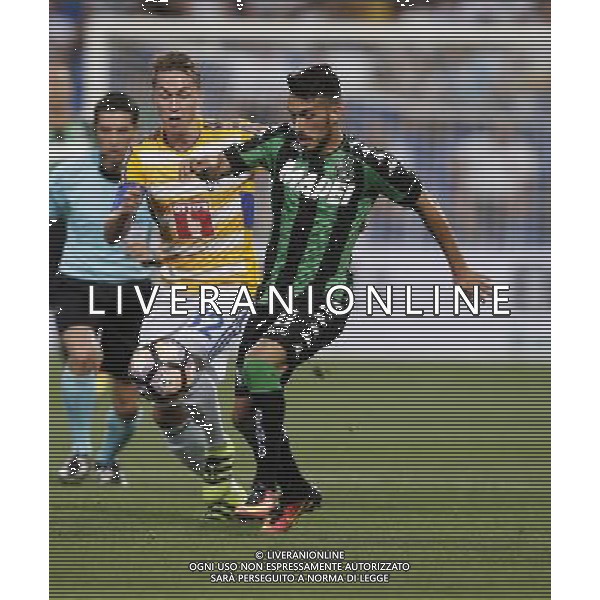 SASSUOLO - LUCERNA PRELIMINARI EUROPA LEAGUE 04 AGOSTO 2016 NELLA FOTO SANSONE E HAAS ©GS/AGENZIA ALDO LIVERANI SAS