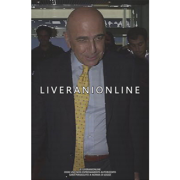 MILANO,29-08-02 DFP/FOTO GIORGIO RAVEZZANI ASSEMBLEA LEGA CALCIO: NELLA FOTO ADRIANO GALLIANI AG ALDO LIVERANI SAS