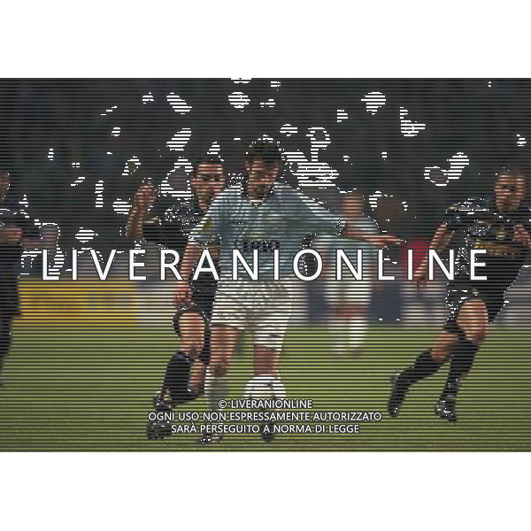 PARIGI FINALE DI COPPA UEFA INTER LAZIO 06/05/1998 NELLA FOTO GIUSEPPE FAVALLI E JURY DJORKAEFF AG ALDO LIVERANI SAS