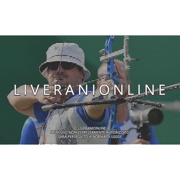 XXXI Olympic Games Giochi Olimpici Rio 2016 Rio de Janeiro - 06.08.2016 Tiro con l\'arco a squadre Quarti di FInale Italia-Cina Nella Foto:Team Italia Galiazzo Marco /Ph.Vitez-Ag. Aldo Liverani
