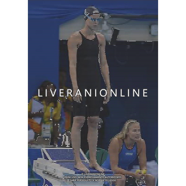 XXXI Olympic Games Giochi Olimpici Rio 2016 Rio de Janeiro - 06.08.2016 Nuoto Nella Foto:Finale Staffetta 4x100 Stile Libero Donne Federica Pellegrini /Ph.Vitez-Ag. Aldo Liverani