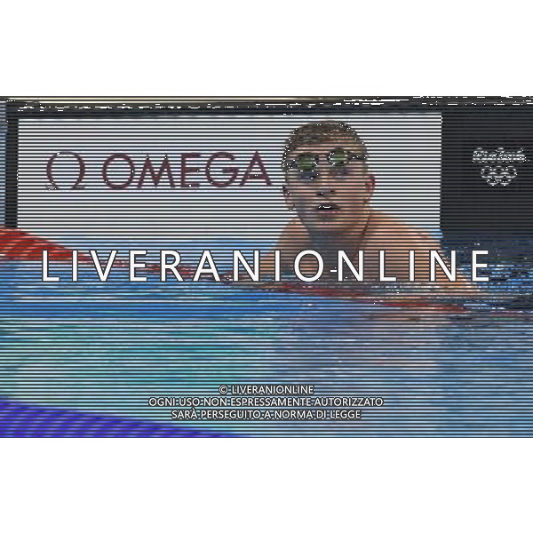XXXI Olympic Games Giochi Olimpici Rio 2016 Rio de Janeiro - 06.08.2016 Nuoto Nella Foto:100m Rana Maschile Semifinale2 Peaty Adam /Ph.Vitez-Ag. Aldo Liverani