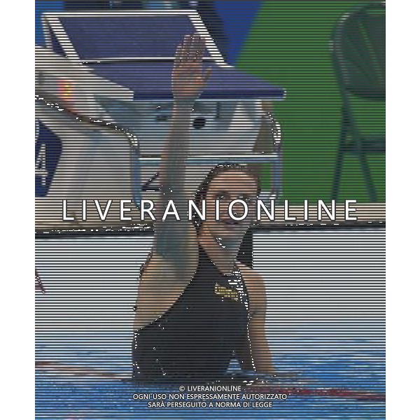 XXXI Olympic Games Giochi Olimpici Rio 2016 Rio de Janeiro - 06.08.2016 Nuoto Nella Foto:Finale 400m Misti Donne Hosszu Katinka esulta /Ph.Vitez-Ag. Aldo Liverani