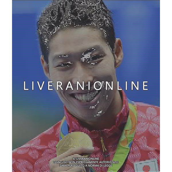 XXXI Olympic Games Giochi Olimpici Rio 2016 Rio de Janeiro - 06.08.2016 Nuoto Nella Foto:Finale 400m Misti Uomini Hagino Kosuke esulta /Ph.Vitez-Ag. Aldo Liverani