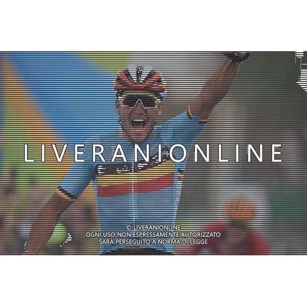 06-08-2016 Giochi Olimpici Elite Uomini; 2016, Bmc Racing; Van Avermaet, Greg; Rio De Janeiro; ©SIROTTI/AGENZIA ALDO LIVERANI SAS 06-08-2016 Giochi Olimpici Ciclismo Elite Uomini; Olimpiadi Rio Brasile 2016