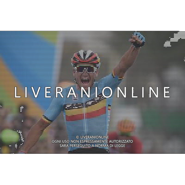 06-08-2016 Giochi Olimpici Elite Uomini; 2016, Bmc Racing; Van Avermaet, Greg; Rio De Janeiro; ©SIROTTI/AGENZIA ALDO LIVERANI SAS 06-08-2016 Giochi Olimpici Ciclismo Elite Uomini; Olimpiadi Rio Brasile 2016
