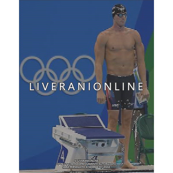 XXXI Olympic Games Giochi Olimpici Rio 2016 Rio de Janeiro - 06.08.2016 Nuoto Nella Foto:Finale 400m Stile Libero Maschile Dwyer Conor /Ph.Vitez-Ag. Aldo Liverani