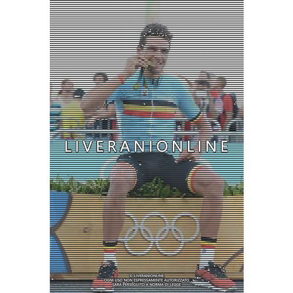 06-08-2016 Giochi Olimpici Elite Uomini; 2016, Bmc Racing; Van Avermaet, Greg; Rio De Janeiro; ©SIROTTI/AGENZIA ALDO LIVERANI SAS 06-08-2016 Giochi Olimpici Ciclismo Elite Uomini; Olimpiadi Rio Brasile 2016
