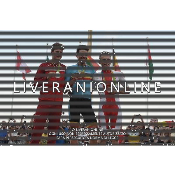 06-08-2016 Giochi Olimpici Elite Uomini; 2016, Bmc Racing; 2016, Astana; 2016, Tinkoff; Van Avermaet, Greg; Majka, Rafal; Rio De Janeiro; ©SIROTTI/AGENZIA ALDO LIVERANI SAS 06-08-2016 Giochi Olimpici Ciclismo Elite Uomini; Olimpiadi Rio Brasile 2016