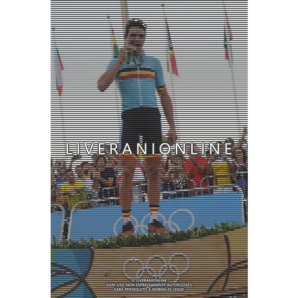 06-08-2016 Giochi Olimpici Elite Uomini; 2016, Bmc Racing; Van Avermaet, Greg; Rio De Janeiro; ©SIROTTI/AGENZIA ALDO LIVERANI SAS 06-08-2016 Giochi Olimpici Ciclismo Elite Uomini; Olimpiadi Rio Brasile 2016