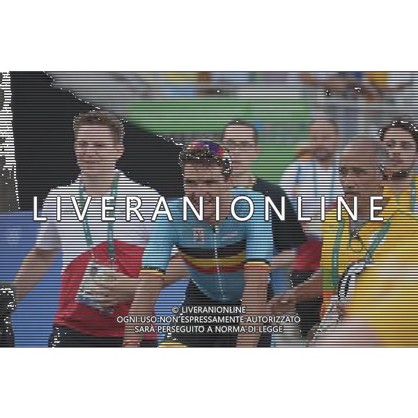 06-08-2016 Giochi Olimpici Elite Uomini; 2016, Bmc Racing; Van Avermaet, Greg; Rio De Janeiro; ©SIROTTI/AGENZIA ALDO LIVERANI SAS 06-08-2016 Giochi Olimpici Ciclismo Elite Uomini; Olimpiadi Rio Brasile 2016