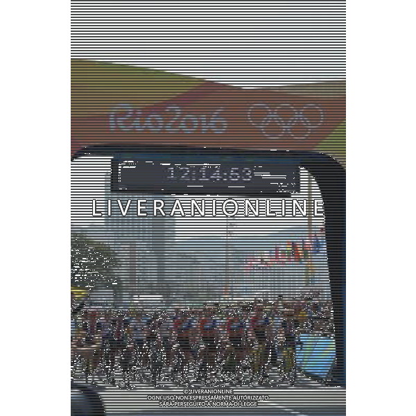 07-08-2016 Giochi Olimpici Elite Donne; Rio De Janeiro; ©sirotti/AGENZIA ALDO LIVERANI SAS Giochi Olimpici Ciclismo Elite Donne; Olimpiadi Rio Brasile 07-08-2016