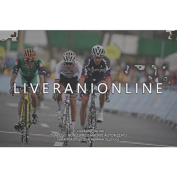 06-08-2016 Giochi Olimpici Elite Uomini; 2016, Etixx - Quick Step; 2016, Team Sky; 2016, Bora - Argon 18; Martin, Daniel; Froome, Christopher; Buchmann, Emanuel; Rio De Janeiro; ©SIROTTI/AGENZIA ALDO LIVERANI SAS Giochi Olimpici Ciclismo Elite Uomini; Olimpiadi Rio Brasile 06-08-2016
