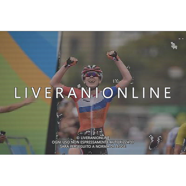 07-08-2016 Giochi Olimpici Elite Donne; 2016, Olanda; Van Der Breggen, Anna; ©SIROTTI/AGENZIA ALDO LIVERANI SAS Giochi Olimpici Ciclismo Elite Donne; Olimpiadi Rio Brasile 07-08-2016