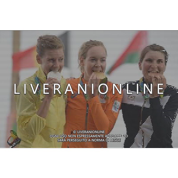 07-08-2016 Giochi Olimpici Elite Donne; 2016, Olanda; 2016, Svezia; 2016, Italia; Van Der Breggen, Anna; Johansson, Emma; Longo Borghini, Elisa; Rio De Janeiro; ©SIROTTI/AGENZIA ALDO LIVERANI SAS Giochi Olimpici Ciclismo Elite Donne; Olimpiadi Rio Brasile 07-08-2016