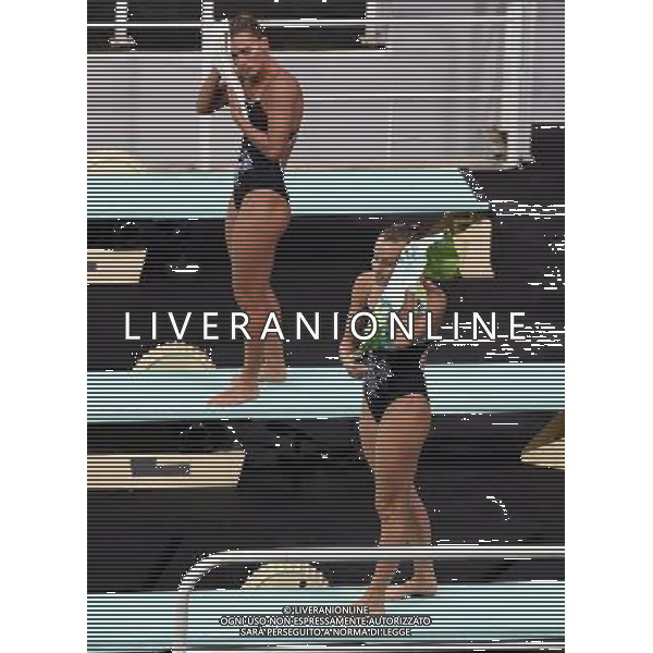 XXXI Olympic Games Giochi Olimpici Rio 2016 Rio de Janeiro - 07.08.2016 Finali Trampolino 3m Sincro Femminile Nella Foto:Tania Cagnotto e Francesca Dallape\' /Ph.Vitez-Ag. Aldo Liverani