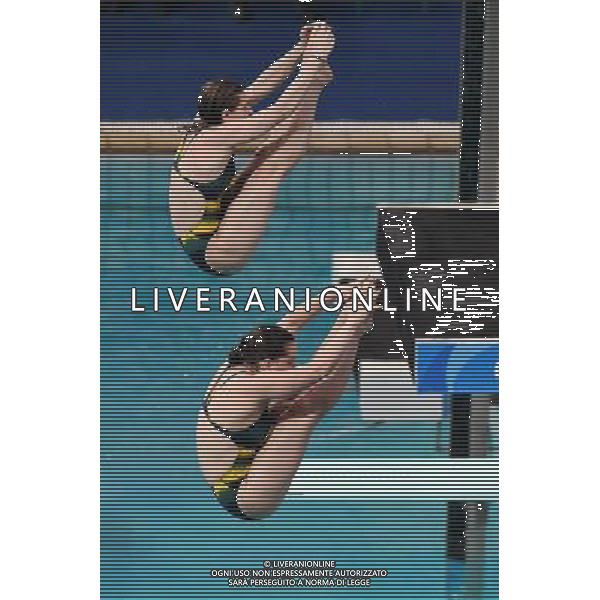 XXXI Olympic Games Giochi Olimpici Rio 2016 Rio de Janeiro - 07.08.2016 Finali Trampolino 3m Sincro Femminile Nella Foto:Keeny Maddison - Smith Anabelle /Ph.Vitez-Ag. Aldo Liverani