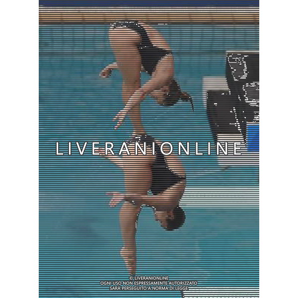 XXXI Olympic Games Giochi Olimpici Rio 2016 Rio de Janeiro - 07.08.2016 Finali Trampolino 3m Sincro Femminile Nella Foto:Punzel Tina - Subschinski Nora /Ph.Vitez-Ag. Aldo Liverani