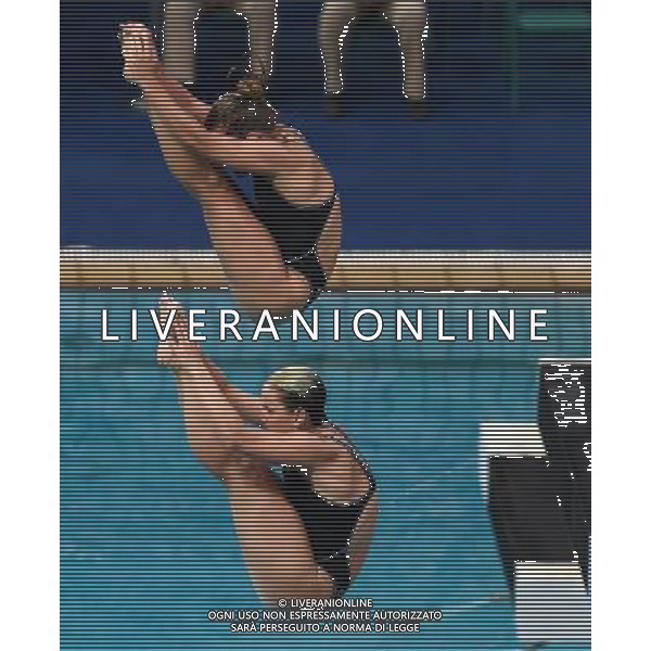 XXXI Olympic Games Giochi Olimpici Rio 2016 Rio de Janeiro - 07.08.2016 Finali Trampolino 3m Sincro Femminile Nella Foto:Punzel Tina - Subschinski Nora /Ph.Vitez-Ag. Aldo Liverani