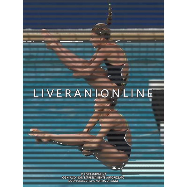 XXXI Olympic Games Giochi Olimpici Rio 2016 Rio de Janeiro - 07.08.2016 Finali Trampolino 3m Sincro Femminile Nella Foto:Tania Cagnotto e Francesca Dallape\' /Ph.Vitez-Ag. Aldo Liverani