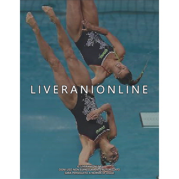 XXXI Olympic Games Giochi Olimpici Rio 2016 Rio de Janeiro - 07.08.2016 Finali Trampolino 3m Sincro Femminile Nella Foto:Tania Cagnotto e Francesca Dallape\' /Ph.Vitez-Ag. Aldo Liverani