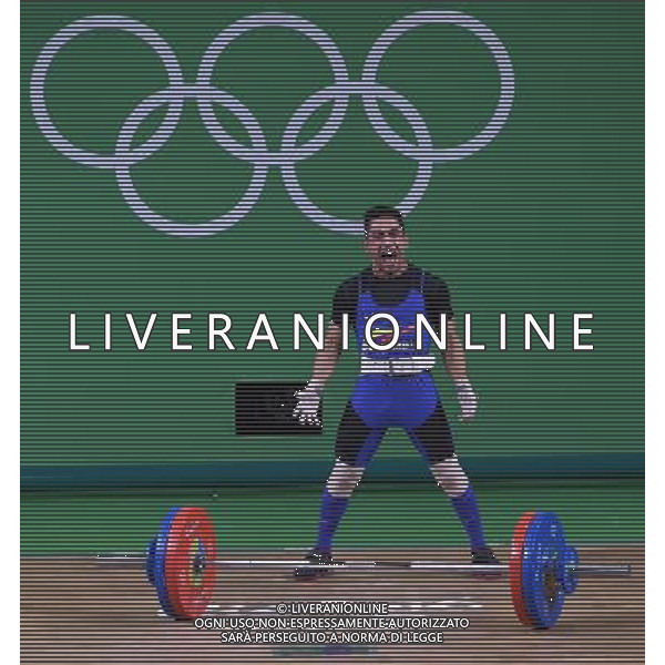 XXXI Olympic Games Giochi Olimpici Rio 2016 Rio de Janeiro - 07.08.2016 Finali Sollevamento Pesi 56Kg Nella Foto:DE LAS SALAS DE LA ROSA Habib /Ph.Vitez-Ag. Aldo Liverani
