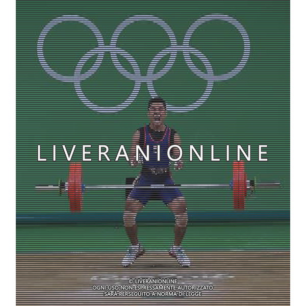 XXXI Olympic Games Giochi Olimpici Rio 2016 Rio de Janeiro - 07.08.2016 Finali Sollevamento Pesi 56Kg Nella Foto:OM Yun Chol /Ph.Vitez-Ag. Aldo Liverani