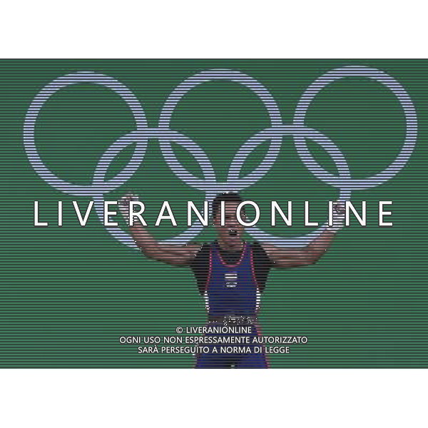 XXXI Olympic Games Giochi Olimpici Rio 2016 Rio de Janeiro - 07.08.2016 Finali Sollevamento Pesi 56Kg Nella Foto:OM Yun Chol /Ph.Vitez-Ag. Aldo Liverani