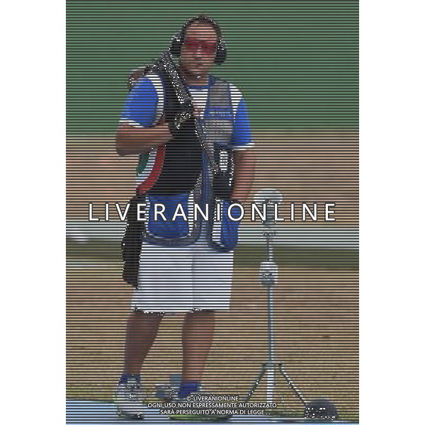 XXXI Olympic Games Giochi Olimpici Rio 2016 Rio de Janeiro - 08.08.2016 Finali Trap Fossa Olimpica di Tiro Nella Foto:Fabbrizi Massimo /Ph.Vitez-Ag. Aldo Liverani
