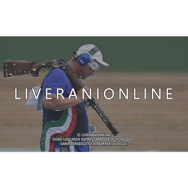 XXXI Olympic Games Giochi Olimpici Rio 2016 Rio de Janeiro - 08.08.2016 Finali Trap Fossa Olimpica di Tiro Nella Foto:Giovanni Pellielo /Ph.Vitez-Ag. Aldo Liverani