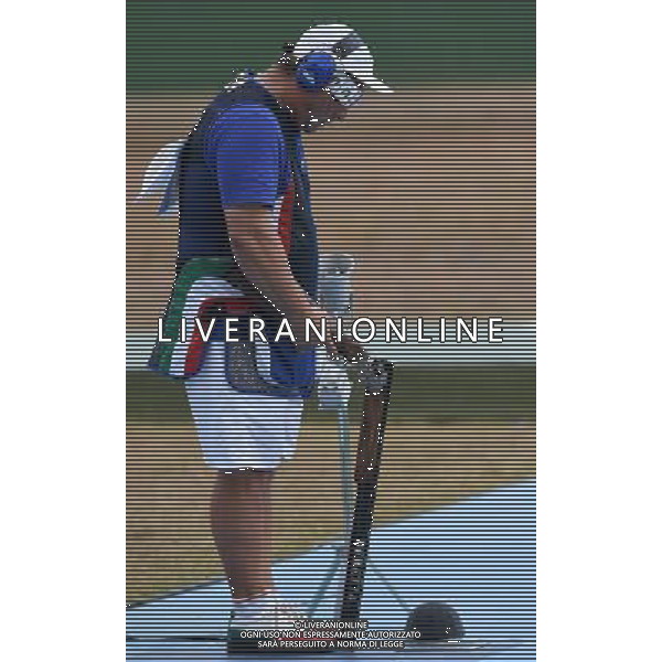 XXXI Olympic Games Giochi Olimpici Rio 2016 Rio de Janeiro - 08.08.2016 Finali Trap Fossa Olimpica di Tiro Nella Foto:Giovanni Pellielo /Ph.Vitez-Ag. Aldo Liverani