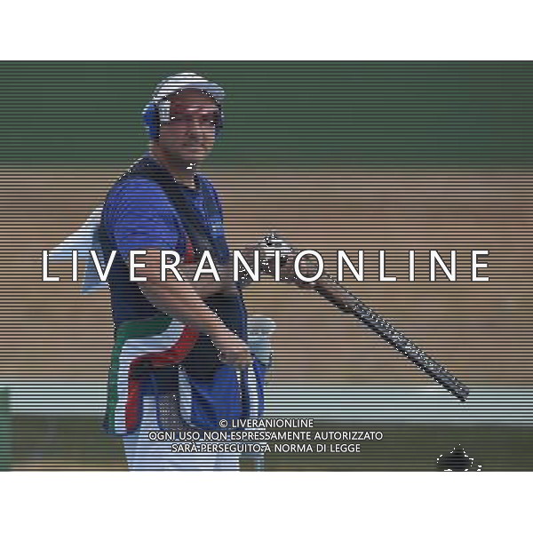 XXXI Olympic Games Giochi Olimpici Rio 2016 Rio de Janeiro - 08.08.2016 Finali Trap Fossa Olimpica di Tiro Nella Foto:Giovanni Pellielo /Ph.Vitez-Ag. Aldo Liverani