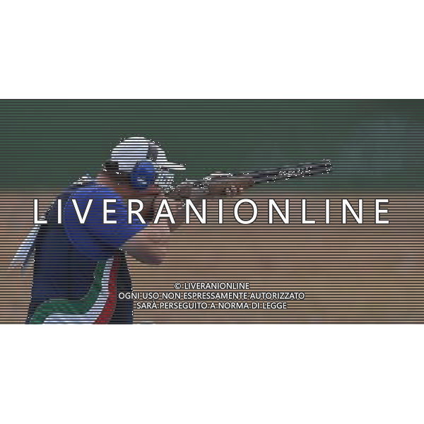 XXXI Olympic Games Giochi Olimpici Rio 2016 Rio de Janeiro - 08.08.2016 Finali Trap Fossa Olimpica di Tiro Nella Foto:Giovanni Pellielo /Ph.Vitez-Ag. Aldo Liverani