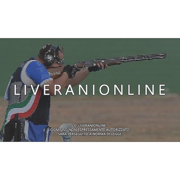 XXXI Olympic Games Giochi Olimpici Rio 2016 Rio de Janeiro - 08.08.2016 Finali Trap Fossa Olimpica di Tiro Nella Foto:Fabbrizi Massimo /Ph.Vitez-Ag. Aldo Liverani