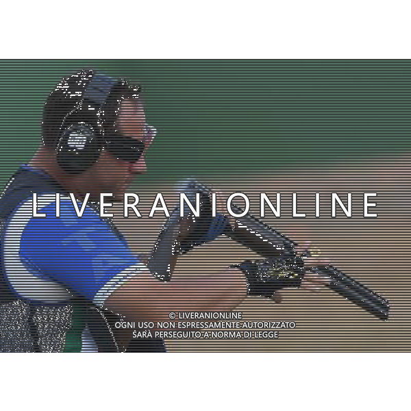 XXXI Olympic Games Giochi Olimpici Rio 2016 Rio de Janeiro - 08.08.2016 Finali Trap Fossa Olimpica di Tiro Nella Foto:Fabbrizi Massimo /Ph.Vitez-Ag. Aldo Liverani