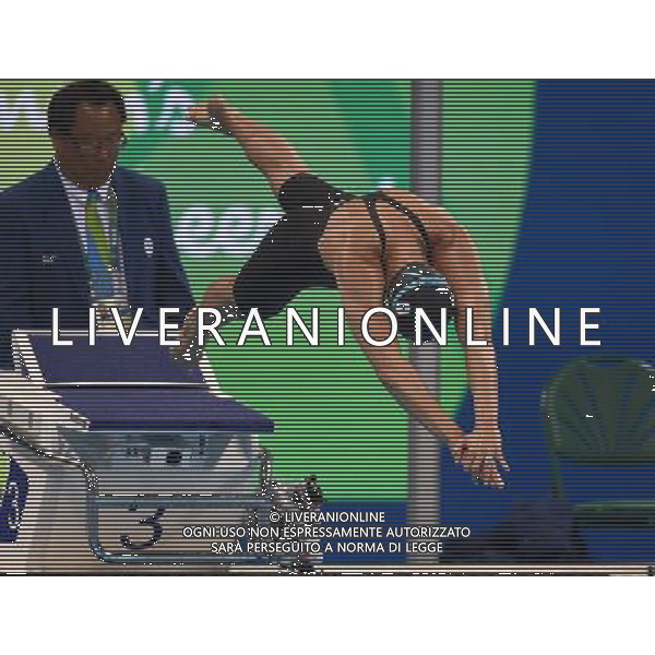 XXXI Olympic Games Giochi Olimpici Rio 2016 Rio de Janeiro - 08.08.2016 Nuoto Semifinale 200m Stile Libero Donne Nella Foto:Federica Pellegrini /Ph.Vitez-Ag. Aldo Liverani