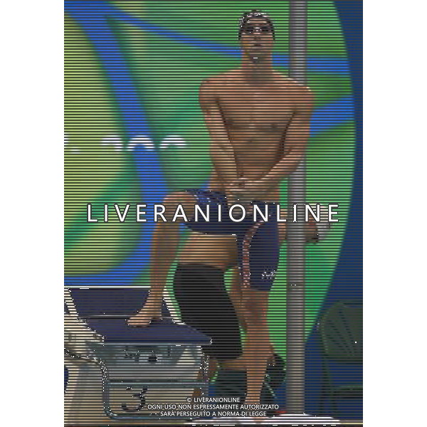 XXXI Olympic Games Giochi Olimpici Rio 2016 Rio de Janeiro - 08.08.2016 Nuoto Semifinale 200m Farfalla Maschile Nella Foto:Michael Phelps /Ph.Vitez-Ag. Aldo Liverani