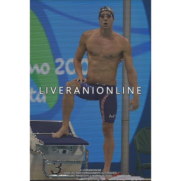 XXXI Olympic Games Giochi Olimpici Rio 2016 Rio de Janeiro - 08.08.2016 Nuoto Semifinale 200m Farfalla Maschile Nella Foto:Michael Phelps /Ph.Vitez-Ag. Aldo Liverani