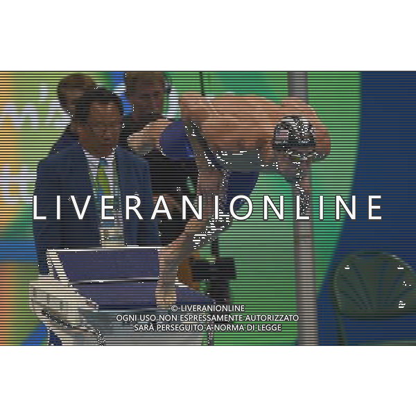 XXXI Olympic Games Giochi Olimpici Rio 2016 Rio de Janeiro - 08.08.2016 Nuoto Semifinale 200m Farfalla Maschile Nella Foto:Michael Phelps /Ph.Vitez-Ag. Aldo Liverani