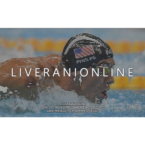 XXXI Olympic Games Giochi Olimpici Rio 2016 Rio de Janeiro - 08.08.2016 Nuoto Semifinale 200m Farfalla Maschile Nella Foto:Michael Phelps /Ph.Vitez-Ag. Aldo Liverani
