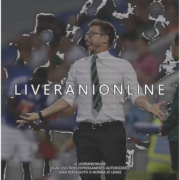 SASSUOLO - LUCERNA PRELIMINARI UEFA EUROPA LEAGUE 04 AGOSTO 2016 NELLA FOTO EUSEBIO DI FRANCESCO ALLENATORE ©GS/AGENZIA ALDO LIVERANI SAS