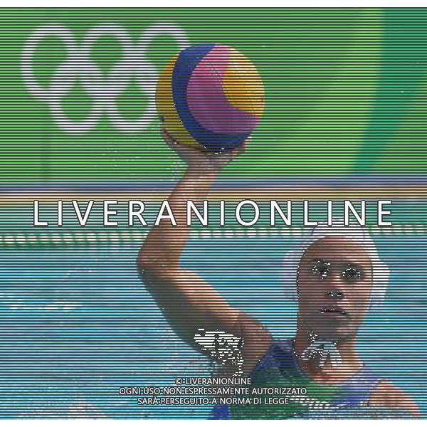 XXXI Olympic Games Giochi Olimpici Rio 2016 Rio de Janeiro - 09.08.2016 Pallanuoto Femminile Gruppo A Italia-Brasile Nella Foto:Di Mario Tania /Ph.Vitez-Ag. Aldo Liverani