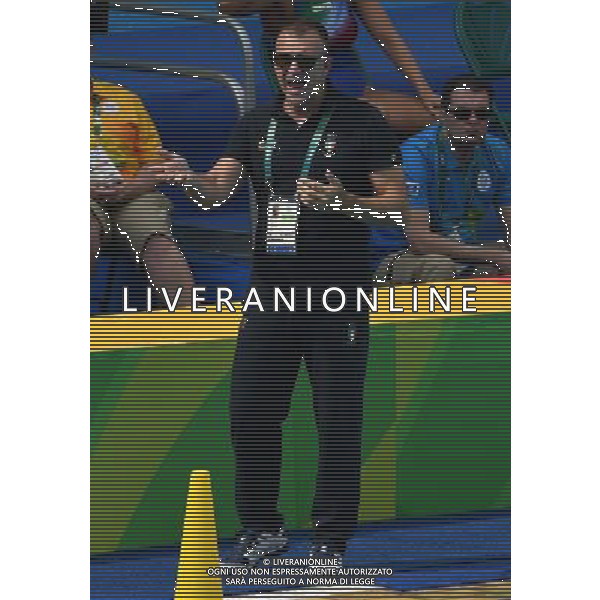 XXXI Olympic Games Giochi Olimpici Rio 2016 Rio de Janeiro - 09.08.2016 Pallanuoto Femminile Gruppo A Italia-Brasile Nella Foto:Conti Fabio /Ph.Vitez-Ag. Aldo Liverani